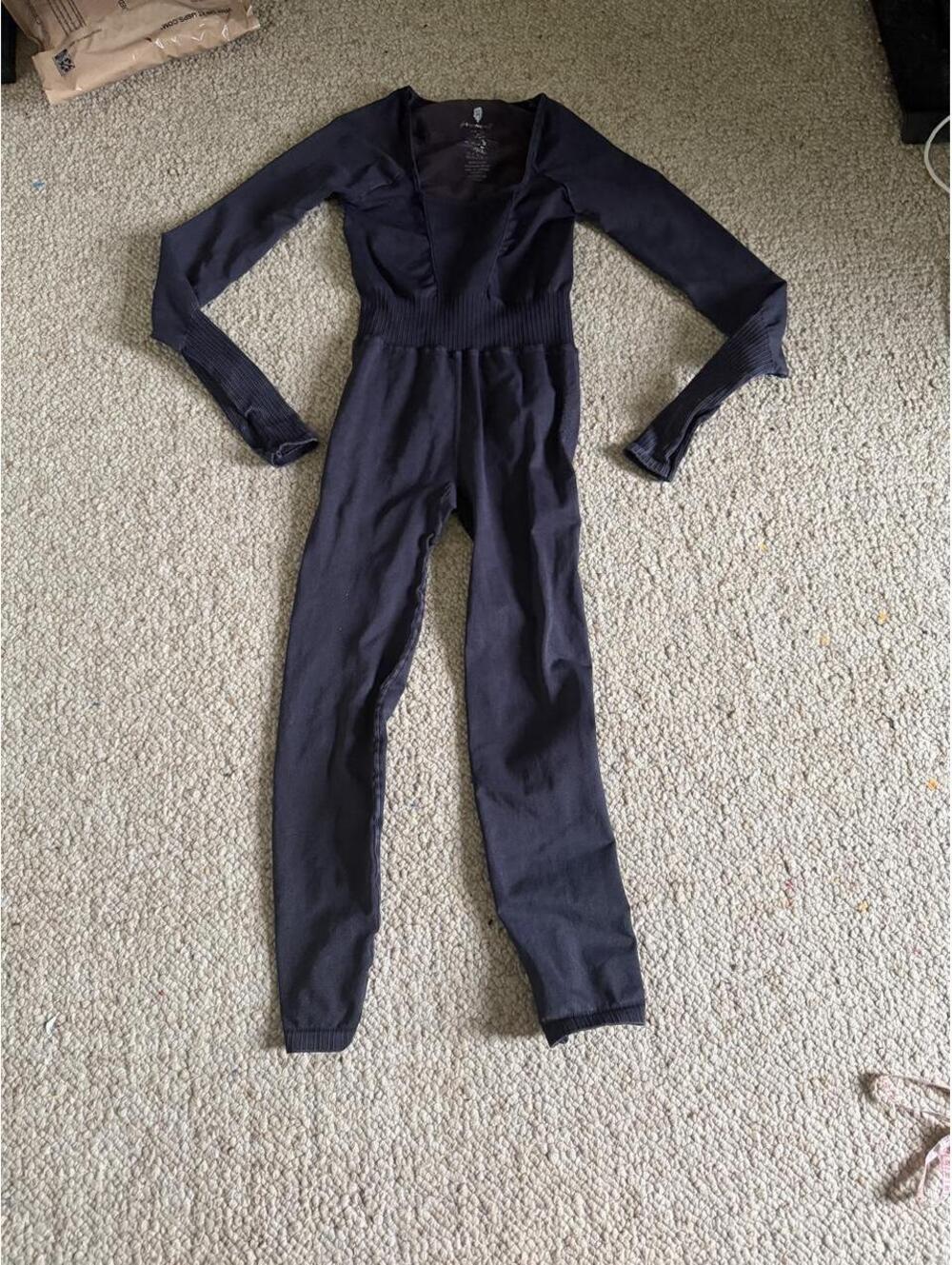 Free People Movement Long Sleeve Good Karma Onesie